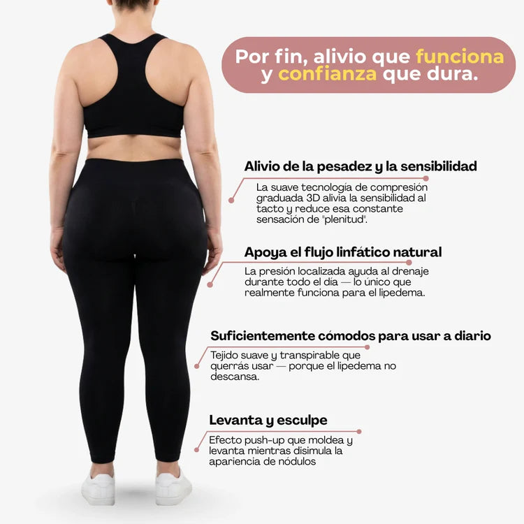 Curvella 3D Legging – Despídete del dolor y la fatiga del lipoedema de forma natural