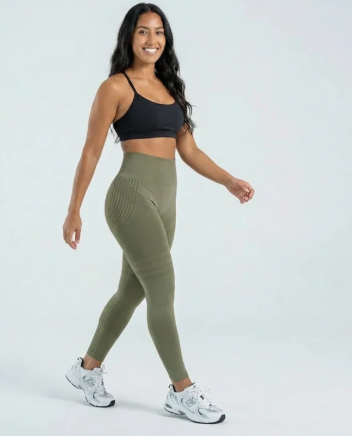 Cellumove 3D Leggings – Verde militar