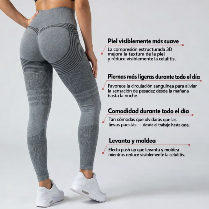 Leggings 3D - Gris