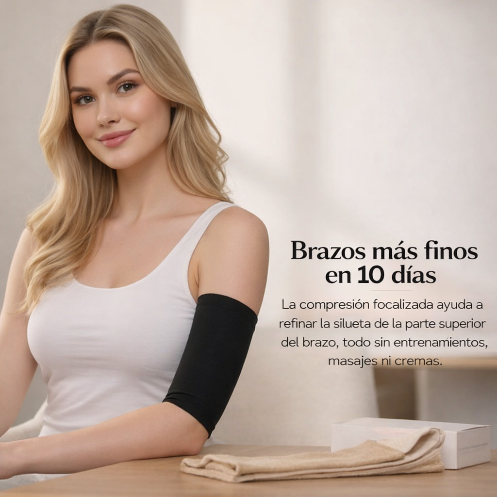 Mangas moldeadoras – adiós a los brazos flácidos-Curvella™