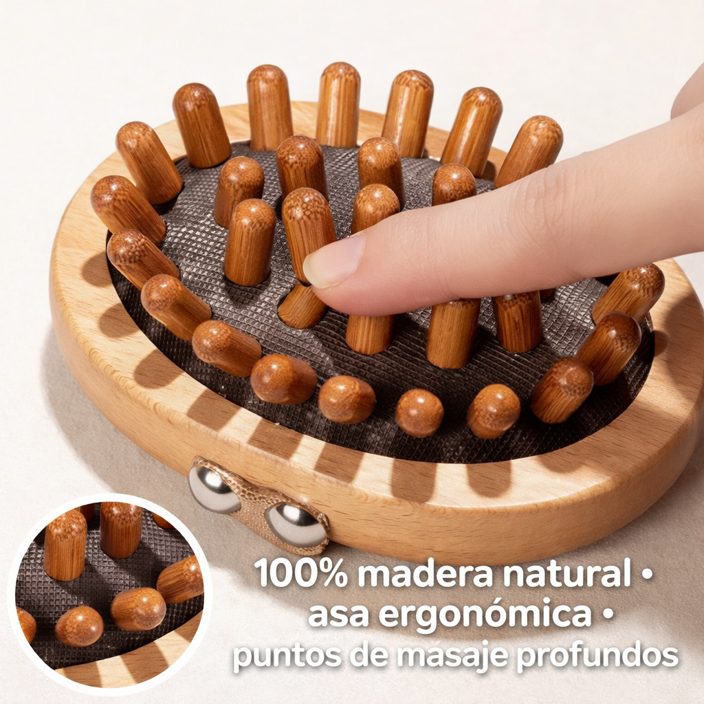 Rollo de cuerpo de madera