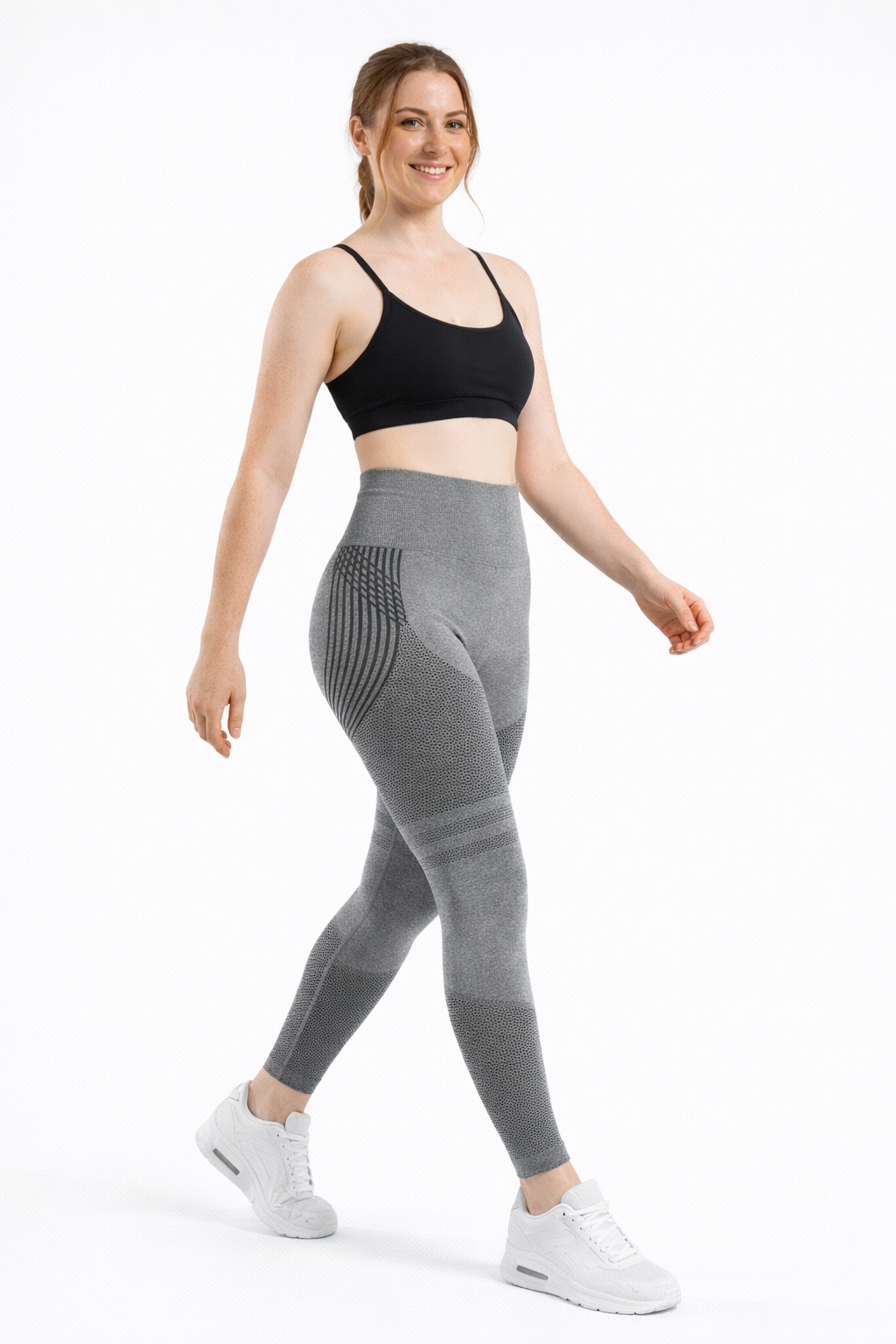 Leggings 3D - Gris