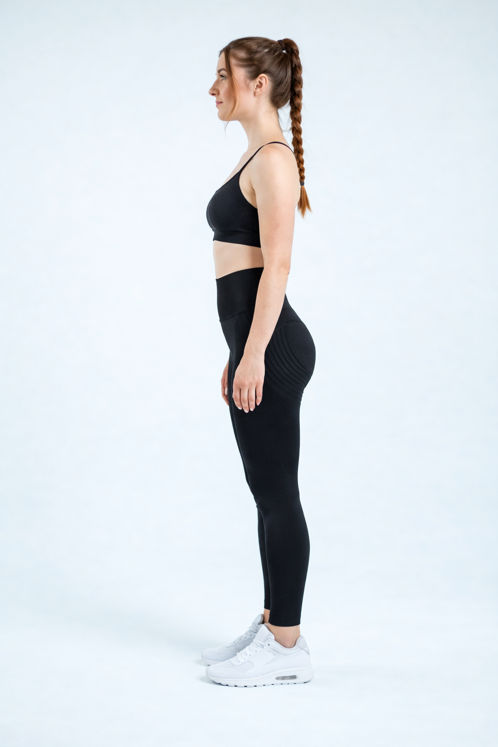3D Leggings – Negro Clásico