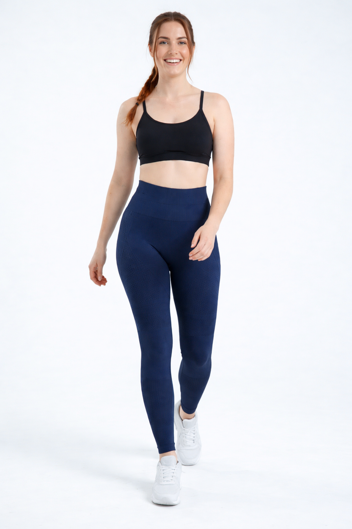 3D Leggings – Azul Marino