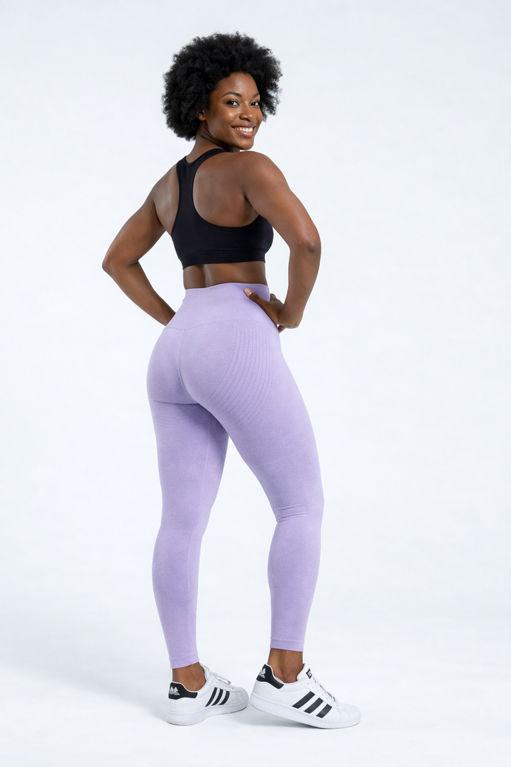 3D Leggings – Lila Claro