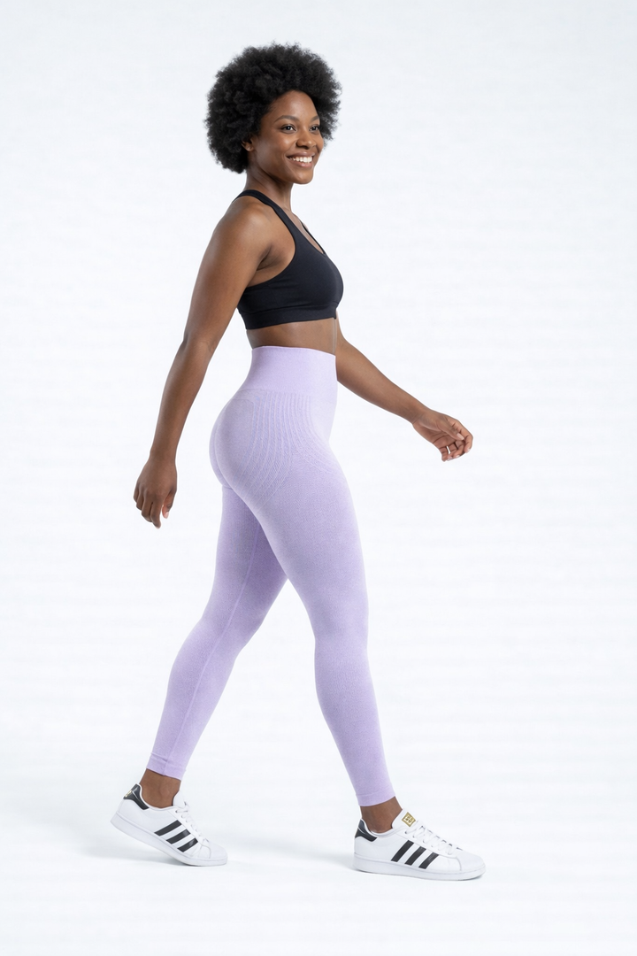 3D Leggings – Lila Claro