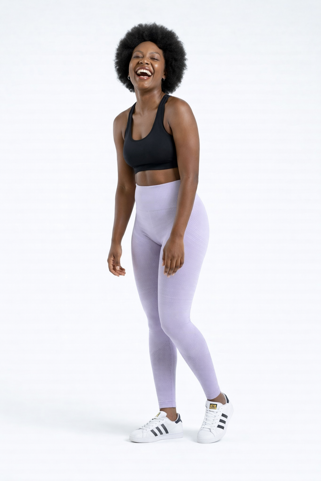 3D Leggings – Lila Claro