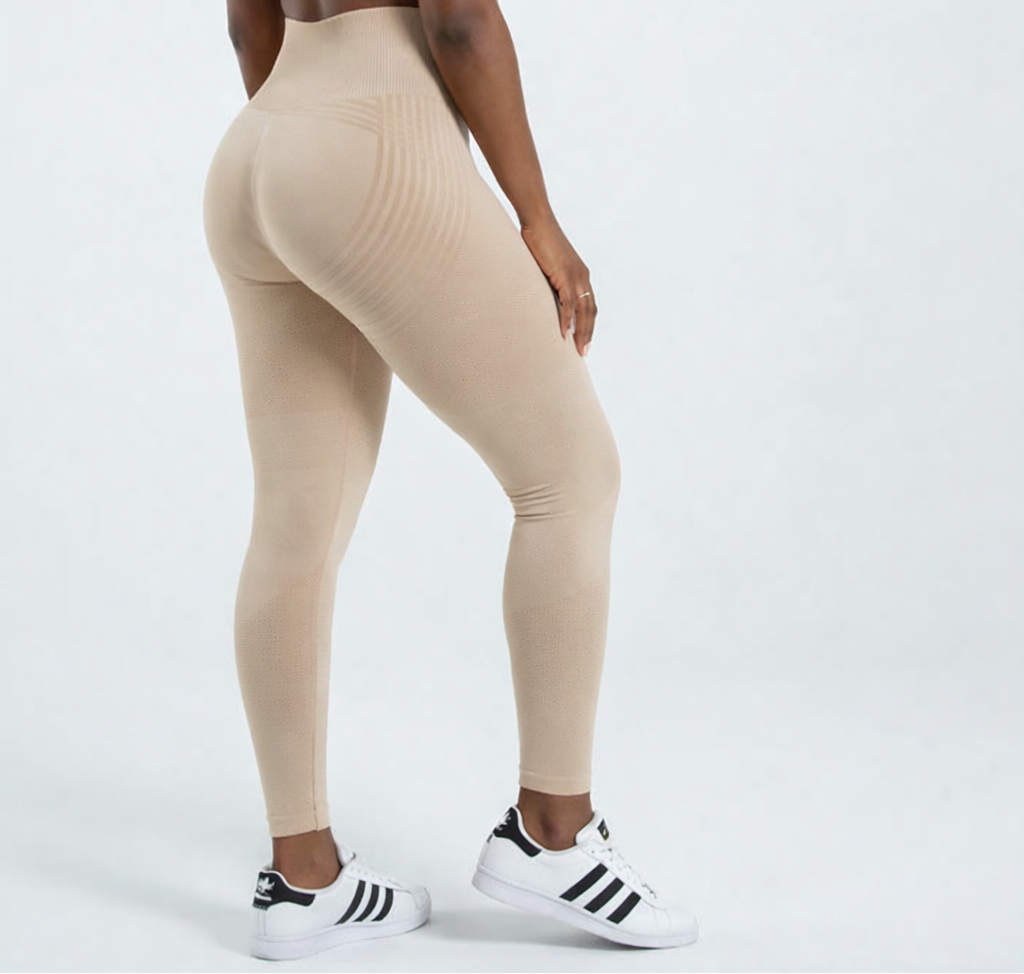 3D Leggings – Negro Clásico