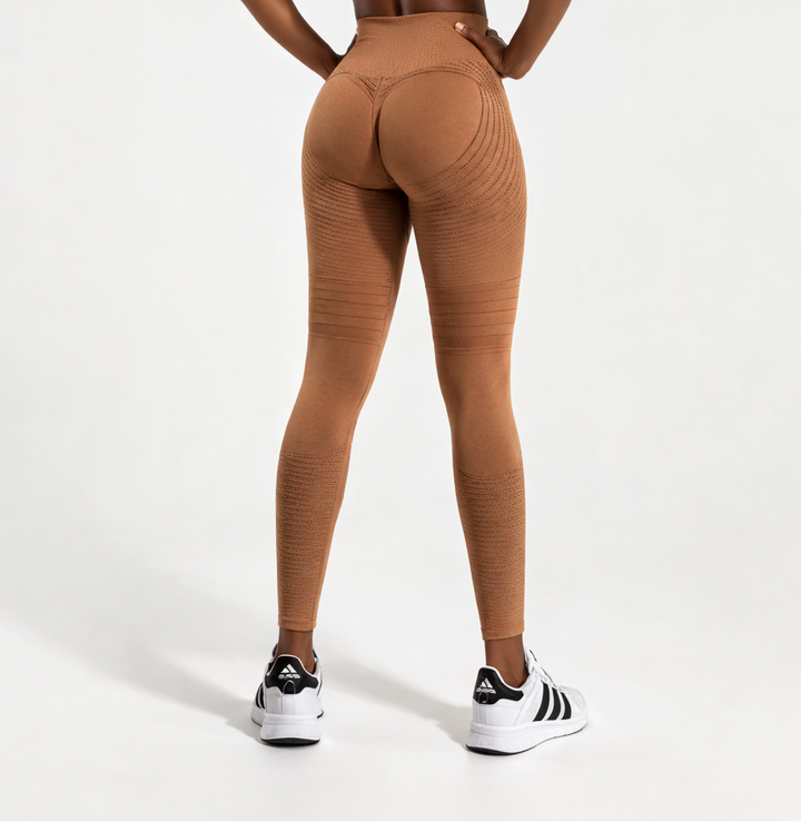 3D Leggings – Negro Clásico