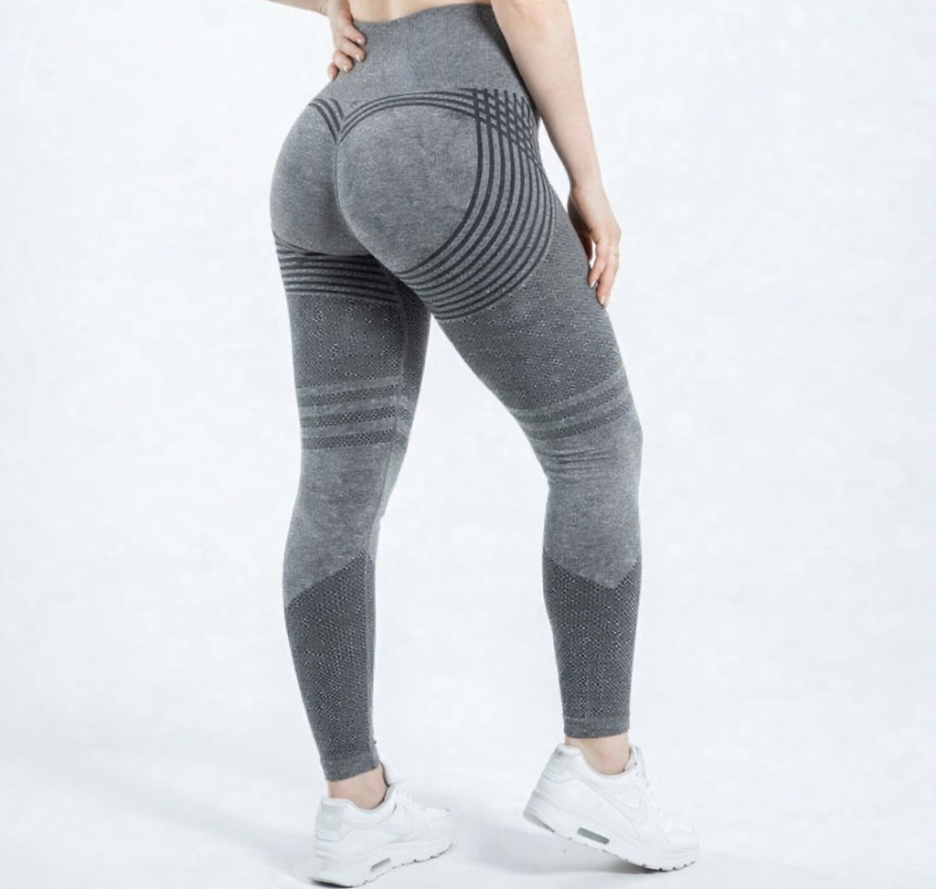 3D Leggings – Negro Clásico
